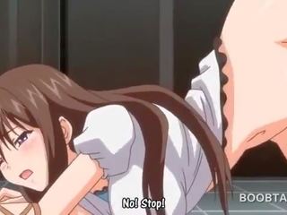 Anime cookie makakakuha ng trimmed puke fucked malalim at